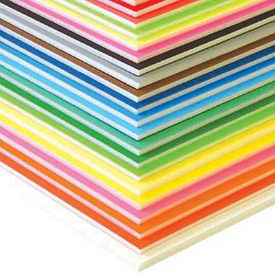 スチレンボード】ニューカラーボード ブルー 5mm厚 3×6判 (900×1800