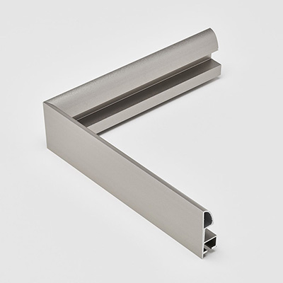 ポスターフレーム】ALUMIUM SERIES 02 LEAN 900角 マットシルバー 屋内