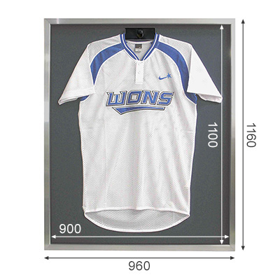 ■sign city 前開き式ユニフォームケース L(フレーム：ビター 布：ウグイス) 通常アクリル 6300036773(5060794)[送料別途見積り][法人・事業所限定][外直送] ポスターフレーム前開き式ユニフォームケース L(フレーム：ビター