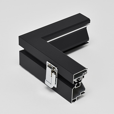 ■sign city 前開き式ユニフォームケース L(フレーム：ビター 布：ウグイス) 通常アクリル 6300036773(5060794)[送料別途見積り][法人・事業所限定][外直送] ポスターフレーム前開き式ユニフォームケース L(フレーム：ビター